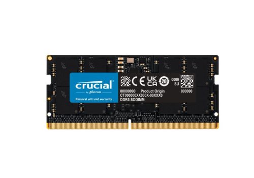  16GB 4800MHz DDR5 notebook RAM Crucial CL40 (CT16G48C40S5) 