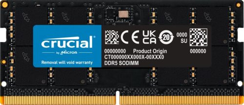  32GB 4800MHz DDR5 Notebook RAM Crucial CL40 (CT32G48C40S5) 