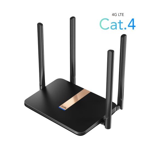  Cudy 4G LTE AC1200 Dual Band Wi-Fi Router (LT500D) 