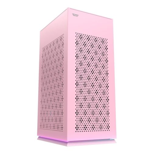  DarkFlash DLH21 táp nélküli Mini-ITX ház pink 