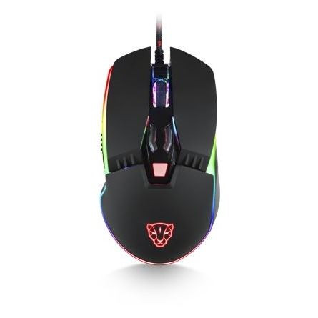  Motospeed V20 RGB Gaming egér fekete (6920919280062) 