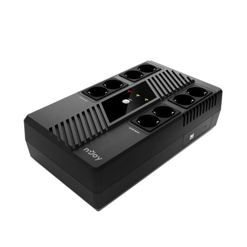  NJOY Token 600 VA / 360 W Szünetmentes tápegység (UPCSBLS660TTOAZ01B) 