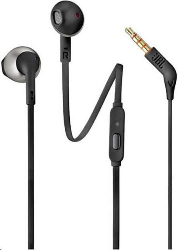  JBL Tune 205 mikrofonos fülhallgató fekete (JBLT205BLK) 