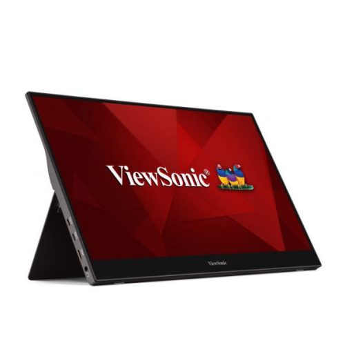  16" ViewSonic TD1655 hordozható érintőképernyős LCD monitor szürke 