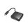  Hama univerzális notebook dokkoló USB 3.2 TYPE-C fekete (200112) 