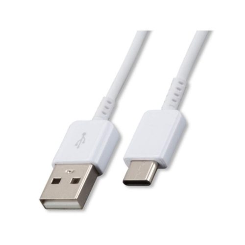  Samsung USB-A - USB-C adatkábel 1,5m fehér ECO csomagolásban (EP-DW700CWE) 