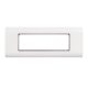 Nikomax Mosaic keret 45x45mm, 3 portos, 240x80x8 mm 