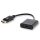  Savio CL-55/B Displayport apa és HDMI anya adapter 