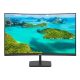  24" Philips 241E1SC/00 ívelt LCD monitor fekete 