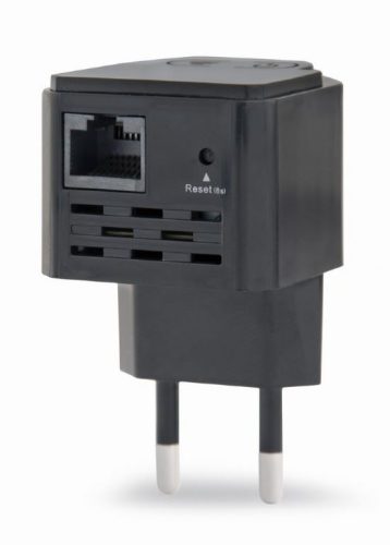  Gembird 300Mbps WiFi repeater fekete (WNP-RP300-03-BK) 