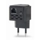  Gembird 300Mbps WiFi repeater fekete (WNP-RP300-03-BK) 