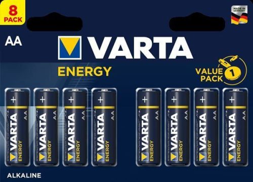  Varta Energy alkáli elem AA 8db (4106229418) 