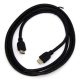  OEM HDMI 1.4 M/M video jelkábel 5m fekete (XHDMIKAB5) 