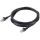  OEM RJ45 CAT6 UTP M/M adatkábel 10m LSOH fekete (XUTPSZC6KAB10F) 