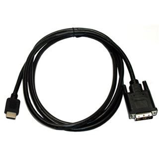  OEM DVI-D -> HDMI M/M video jelkábel 3m fekete (XDVIKABDVIHDMI3) 