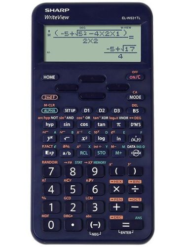  Sharp EL-W531TL tudományos számológép  kék 