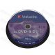  Verbatim DVD+R 8.5GB 8X Doublelayer DVD lemez 10db/henger 