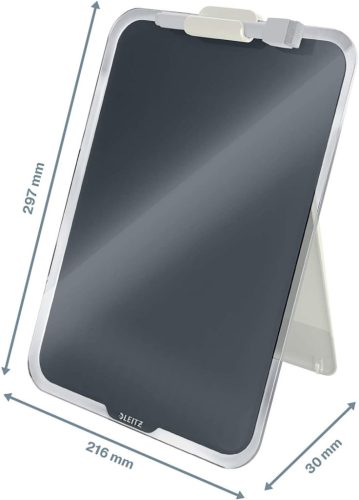  Leitz Cosy asztali üvegtábla állvány bársony szürke (39470089) 