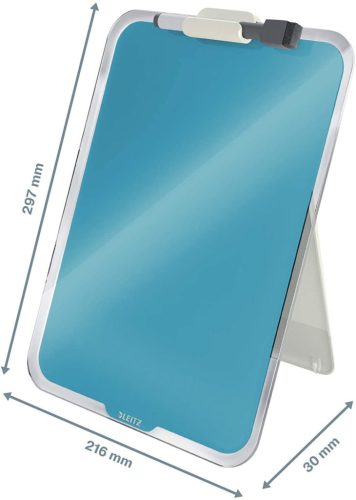  Leitz Cosy asztali üvegtábla állvány nyugodt kék (39470061) 
