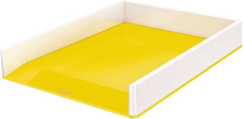  Leitz WOW irattálca kettős színhatású sárga (53611016) 