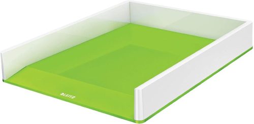  Leitz WOW irattálca kettős színhatású zöld (53611054) 