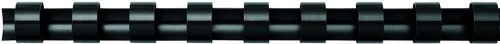  Fellowes 14mm műanyag spirál, 81-100 lapig, fekete (5331902) 