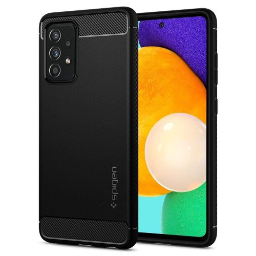  Spigen Rugged Armor Samsung Galaxy A52 5G/A52 tok fekete (ACS02315) 