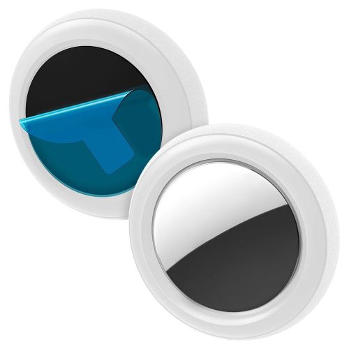  Spigen Silicone Fit Apple AirTag tok fehér 2db (AHP03071) 