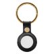  Spigen Cyrill Basic Leather Apple AirTag tok fekete (AMP01836) 