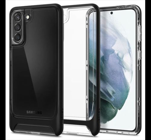  Spigen Neo Hybrid Crystal Samsung G996 Galaxy S21+ Black tok, fekete (ACS02394) 