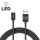  Delight USB Type-C töltőkábel 1m, fekete (55442C-BK) 