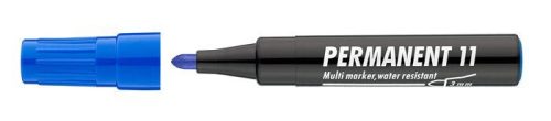  Alkoholos marker, 1-3 mm, kúpos, ICO "Permanent 11", kék (TICP11K) 