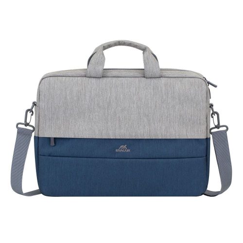  RivaCase 7532 Anti-theft Laptop táska 15,6" szürke-sötétkék (4260403578285) 