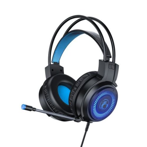  iMice HD-480 3.5 mm Jack gaming headset fekete-kék 