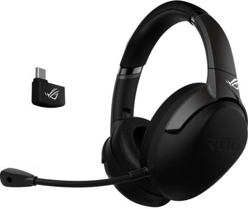  ASUS ROG Strix GO BT Gaming mikrofonos fejhallgató fekete (90H02Y1-B5UA00) 