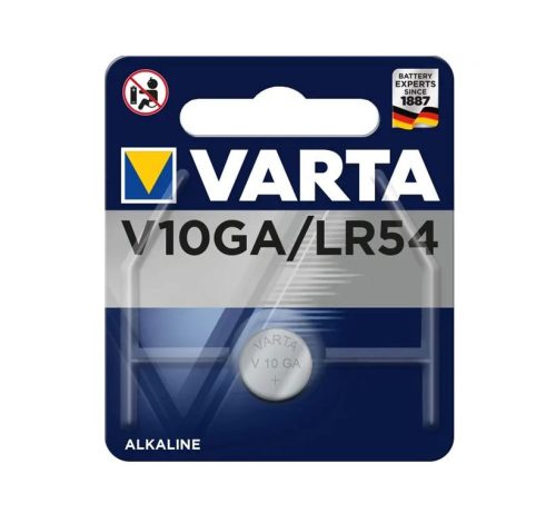  Varta V10GA alkáli gombelem 1db/bliszter (4274112401) 