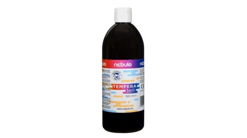  Nebulo folyékony állagú temperafesték 500ml fekete (NTF-500-FK) 