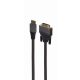  Gembird Cablexpert HDMI--> DVI kábel 1.8m (CC-HDMI-DVI-4K-6) 