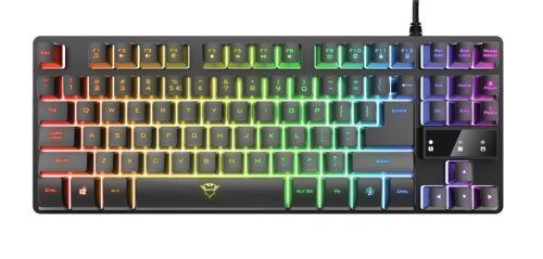  Trust GXT 833 Thado Gaming billentyűzet fekete (24292) 