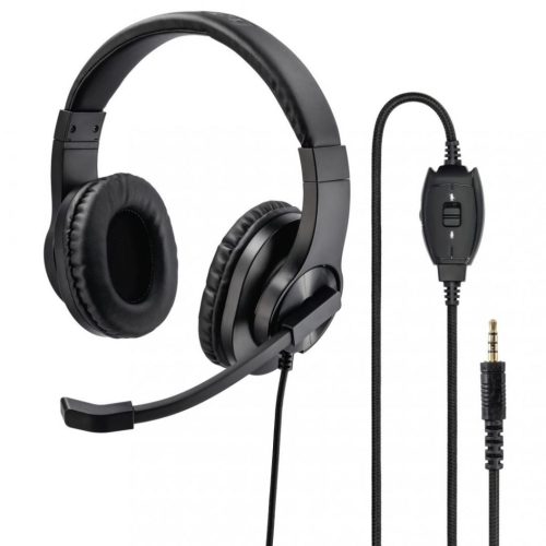  Hama HS-P350 sztereó headset fekete (139926) 