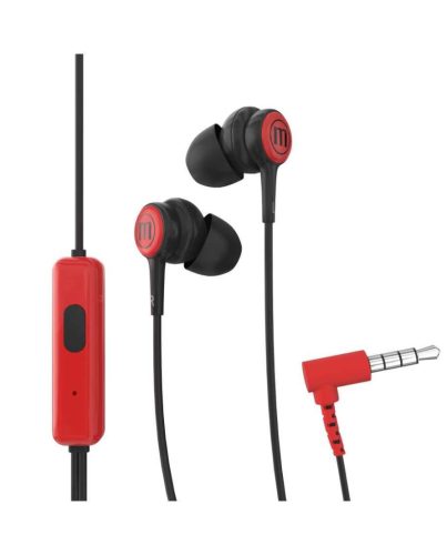  Maxell In-Tips mikrofonos fülhallgató piros (304012) 