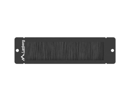 Lanberg 1U 10" kefés panel fekete (AK-1104-B) 