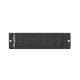  Lanberg 1U 10" kefés panel fekete (AK-1104-B) 