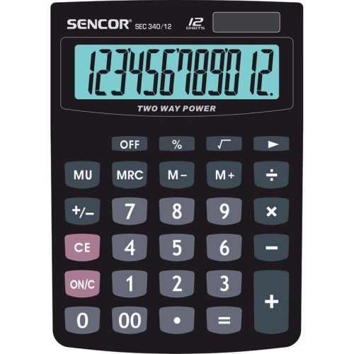  Sencor SEC 340/12 asztali számológép 