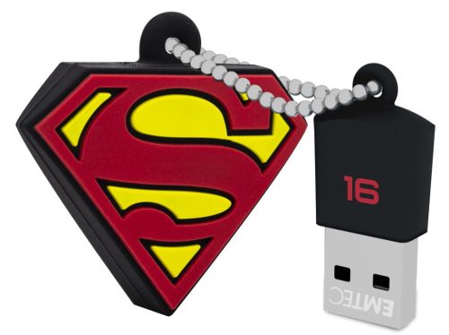  Pen Drive 16GB Emtec DC Comics Collector Superman USB 2.0 