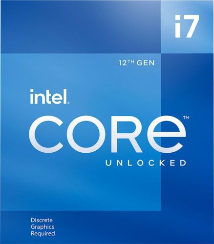 Intel Core i7-12700KF 3.6GHz Socket 1700 dobozos (BX8071512700KF) 