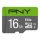  16GB microSDHC PNY Elite U1 + adapter (P-SDU16GU185GW-GE) 