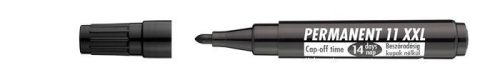  ICO Alkoholos marker, 1-3 mm, kúpos, "Permanent 11 XXL", fekete (TICP11XFK) 