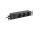  Lanberg PDU 10" 1U 16A 3x 230V PL 2m rack elosztó fekete (PDU-03F-0200-BK) 