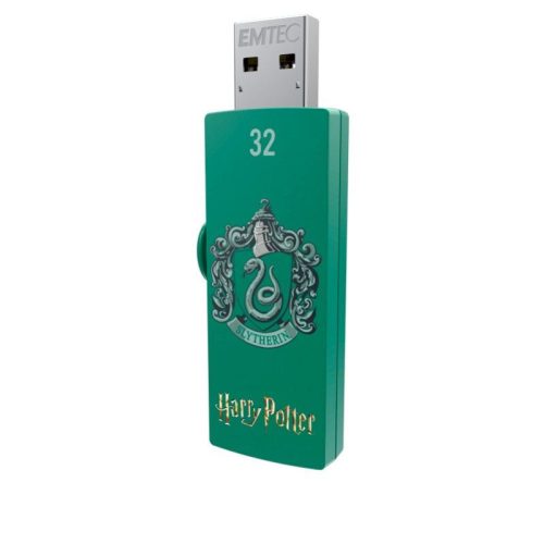 Pen Drive 32GB Emtec Harry Potter Slytherin USB 2.0 (UE32GHPS) 